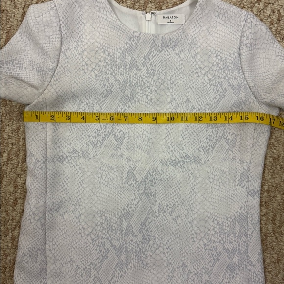 Babaton Snakeskin Pattern Dress. D17 - Picture 8 of 14